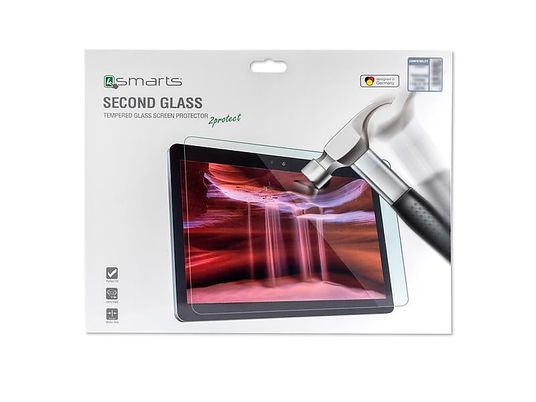 4SMARTS Protection d'écran, Apple, iPad Pro 12,9" (2020) / Pro 12,9" (2018), verre trempé - Protection d'écran (Transparent)