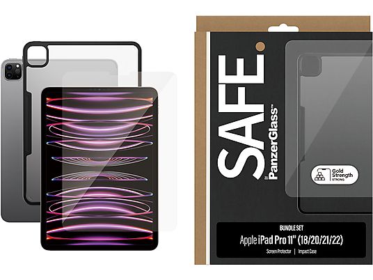 SAFE IPADP11 SAFE95356 2IN1 BUNDLE - Film protecteur pour tablette (Transparent)