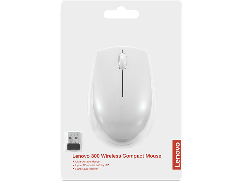 LENOVO 300 Kablosuz Kompakt Mouse Bulut Grisi_6