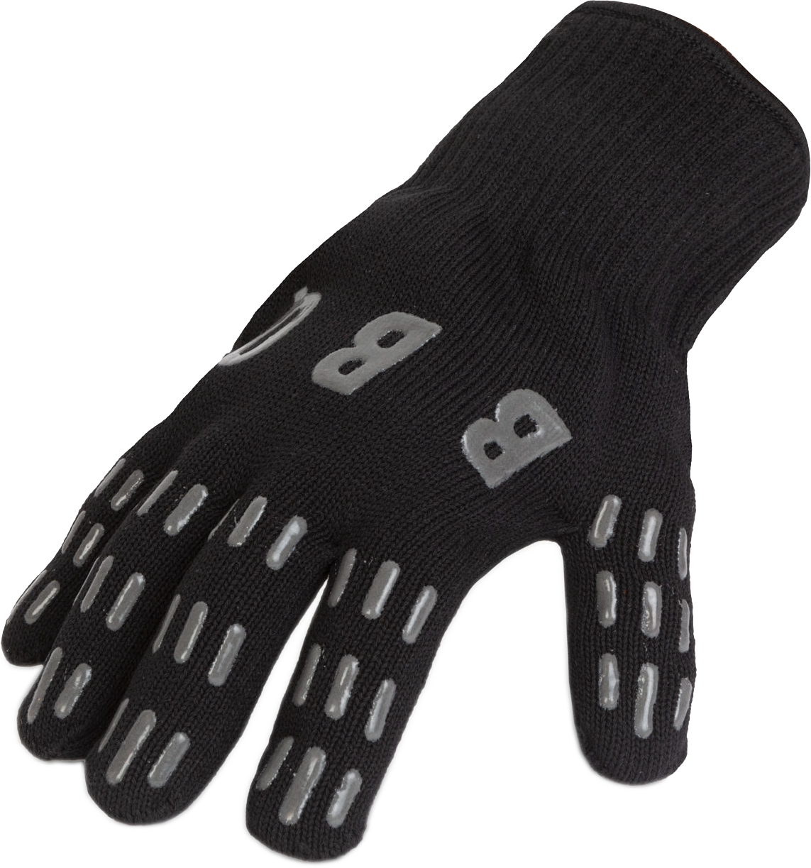 BBQ Hőálló grill kesztyű, fekete (56293)