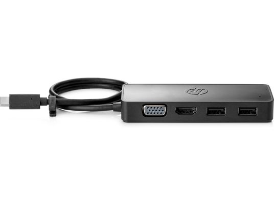 HP 235N8AA#ABB - USB-Hub (Schwarz)