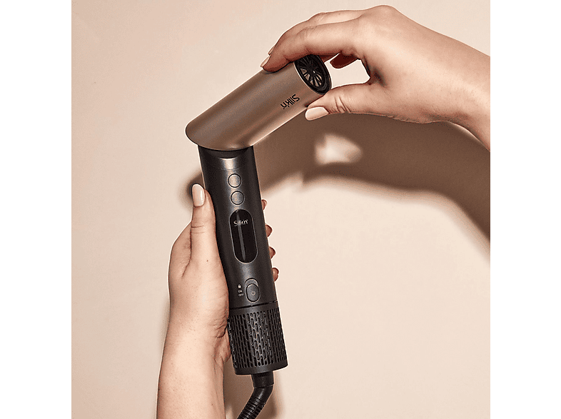 Silk'n SIF5PE1001S SilkyAir Flex All-in-One Haartrockner und Styler Gold, 1300 Watt, 5 Aufsätze — Foto 3 von 5
