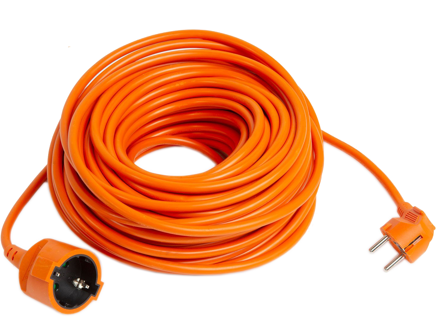 DELIGHT 20507OR Lengő hosszabbító narancs, 3 x 1,5 mm2, 30 m