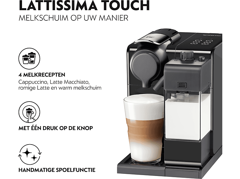 Latte Macchiato Lattissima Touch Facelift Lattissima One Nespresso