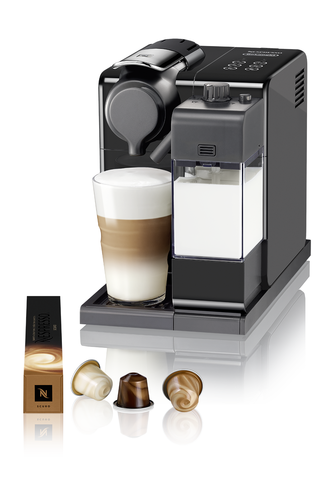 DE LONGHI  Nespresso Lattissima Touch Noir (EN560B) - Machine à capsules - Noir