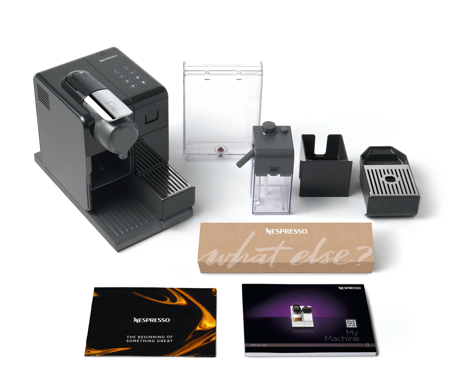 DE LONGHI  Nespresso Lattissima Touch Noir (EN560B) - Machine à capsules - Noir