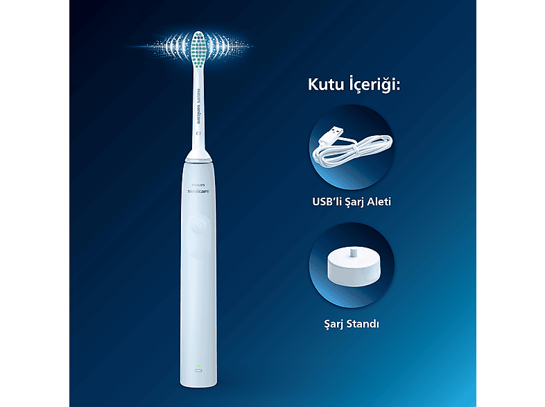 PHILIPS Sonicare Diamond Clean Şarjlı Diş Fırçası - Beyaz HX3651/12_1