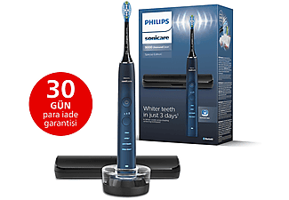 PHILIPS Sonicare Diamond Clean 9000 Şarjlı Diş Fırçası, Seyahat Kabı, Sonicare App - Siyah HX9911/88_0