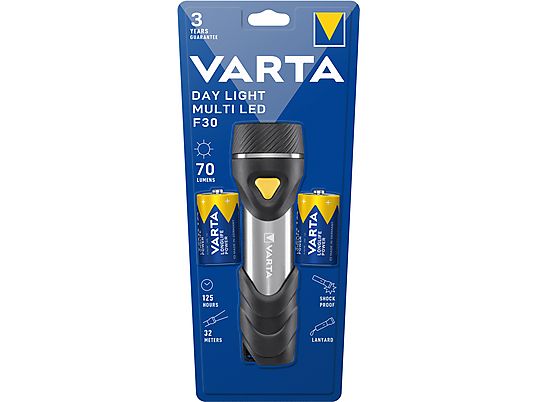 VARTA 17612 101 421 - Lampe torche LED (Argent)