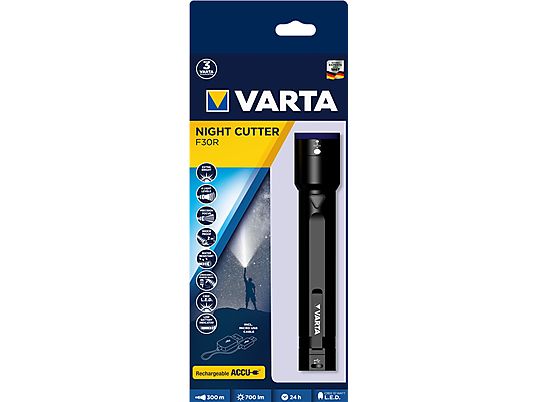 VARTA 18901101111 - Lampe torche LED (Noir)