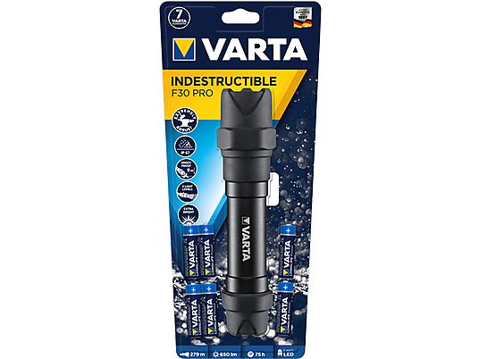 VARTA 18714 101 421 - Lampe projecteur (Noir)