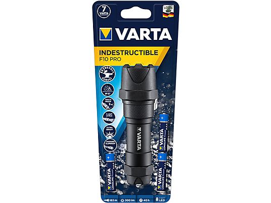 VARTA 18710 101 421 - Torcia elettrica (Nero)