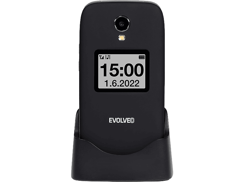 EVOLVEO EASYPHONE EP771-FS Fekete Kártyafüggetlen Mobiltelefon