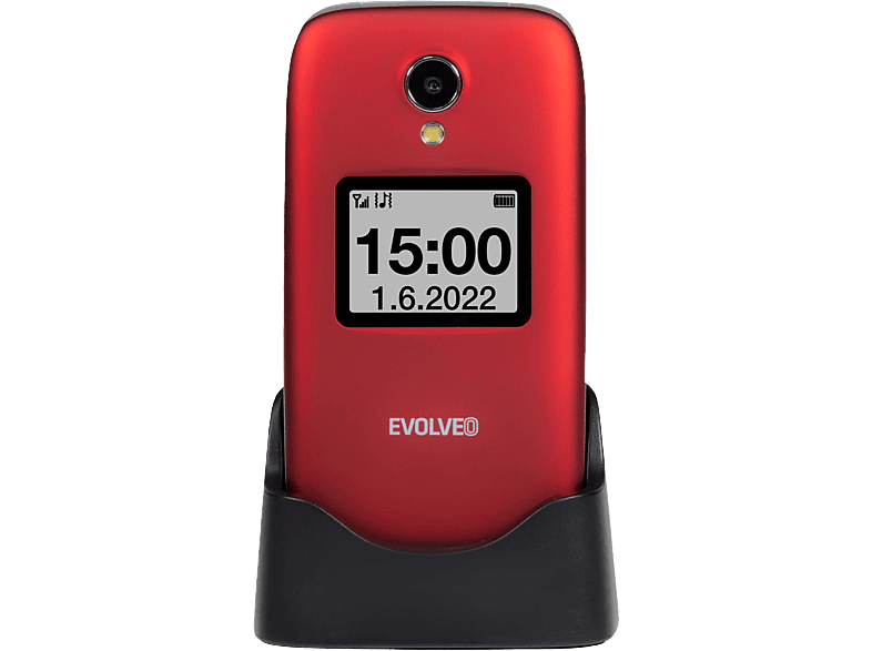 EVOLVEO EASYPHONE EP771-FS Piros Kártyafüggetlen Mobiltelefon