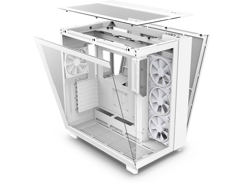 NZXT H9 ELITE WHITE - Boîtier PC (Blanc)