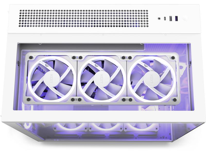 NZXT H9 ELITE WHITE - Boîtier PC (Blanc)