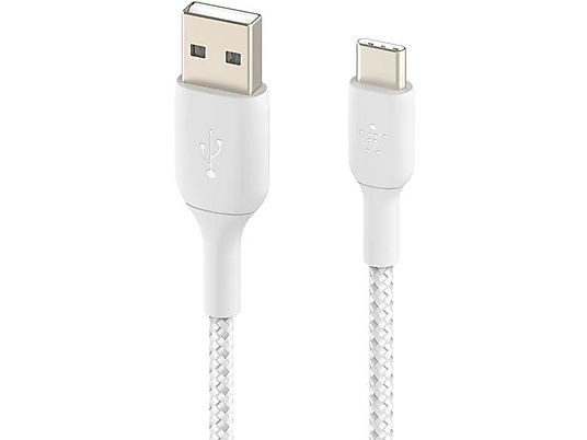 BELKIN CAB002BT2MWH - Câble USB (Blanc)