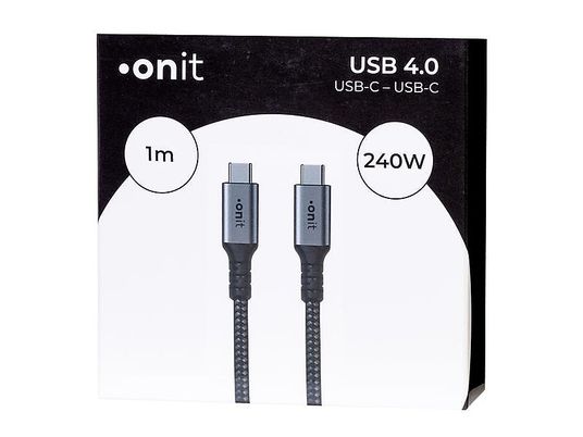 ONIT F01465 - USB Kabel (Schwarz)