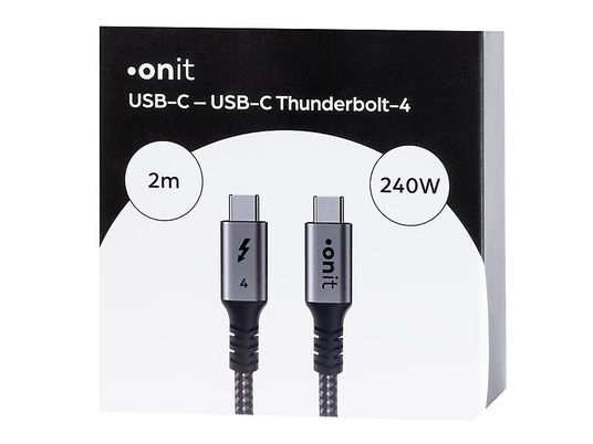 ONIT F01760 - Cavo USB (Black)
