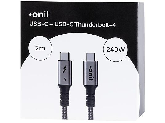 ONIT F01760 - Câble USB (Noir)