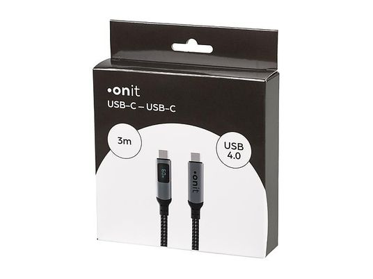ONIT F01624 - Cavo USB (Black)