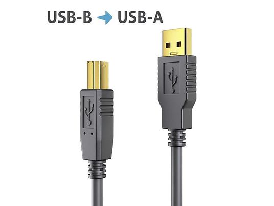 PURELINK DS2000-100 - USB-Kabel (Schwarz)