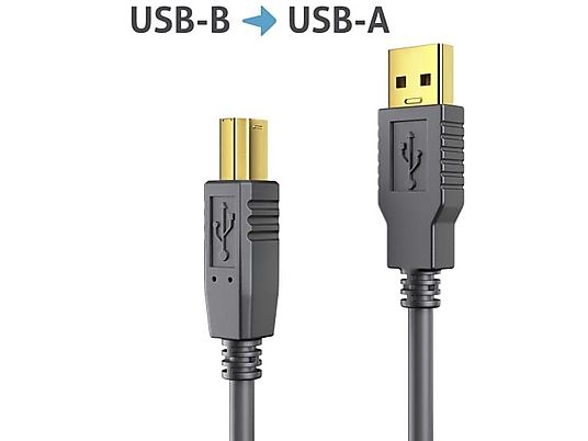 PURELINK DS2000-100 - Câble USB (Noir)
