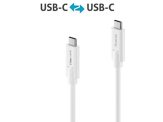 PURELINK IS2500-005 - Câble USB (Blanc)