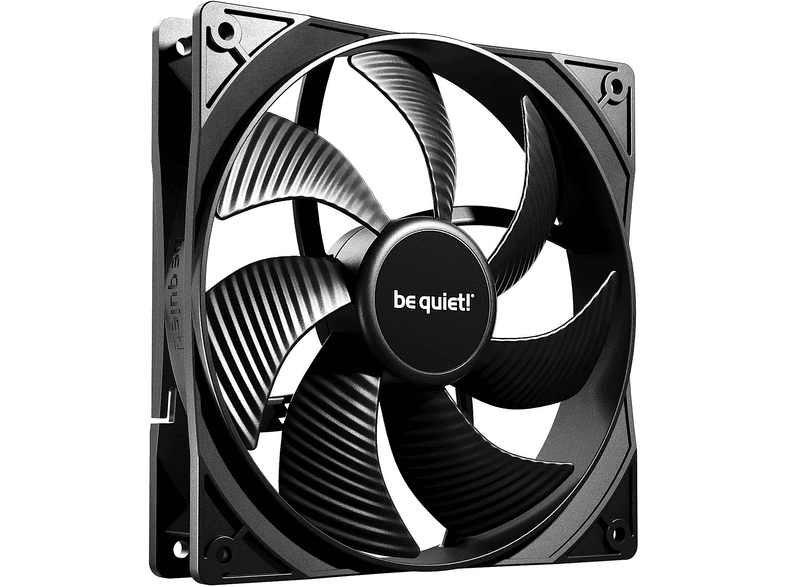 BeQuiet Pure Wings 3 PC-Gehäuse-Lüfter Schwarz (B x H x T) 140 x 25 x 140 mm — Foto 2 von 3