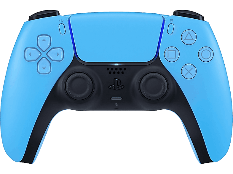 Mando PS5 - Sony Dualsense V2, Para PlayStation 5 y PC, Bluetooth, Retroalimentación háptica, Starlight blue