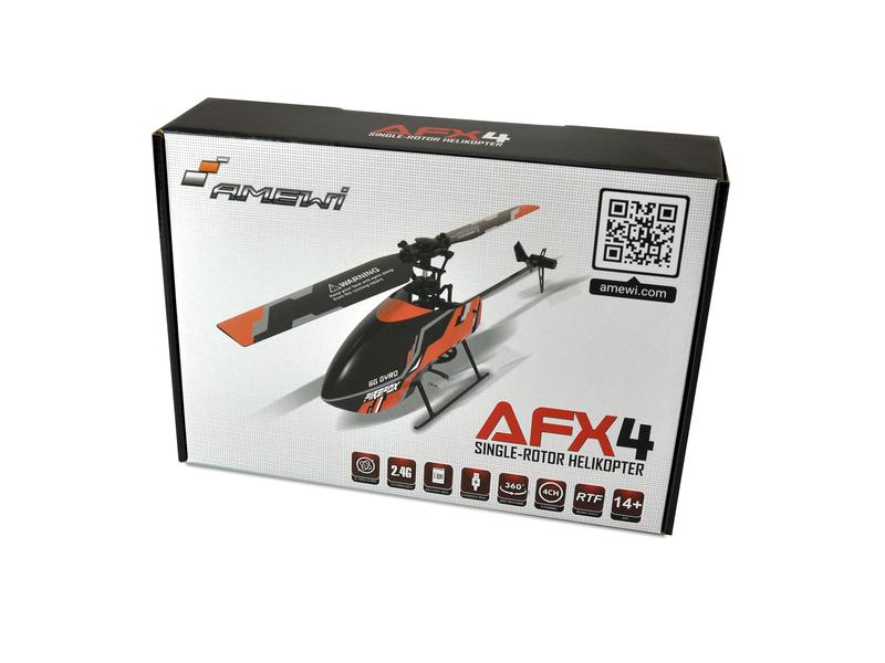 AMEWI 25312 - RC Helikopter (Schwarz)