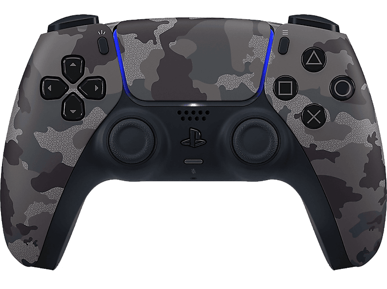 Mando PS5 - Sony Dualsense V2, Para PlayStation 5 y PC, Bluetooth, Retroalimentación háptica, Grey Camo