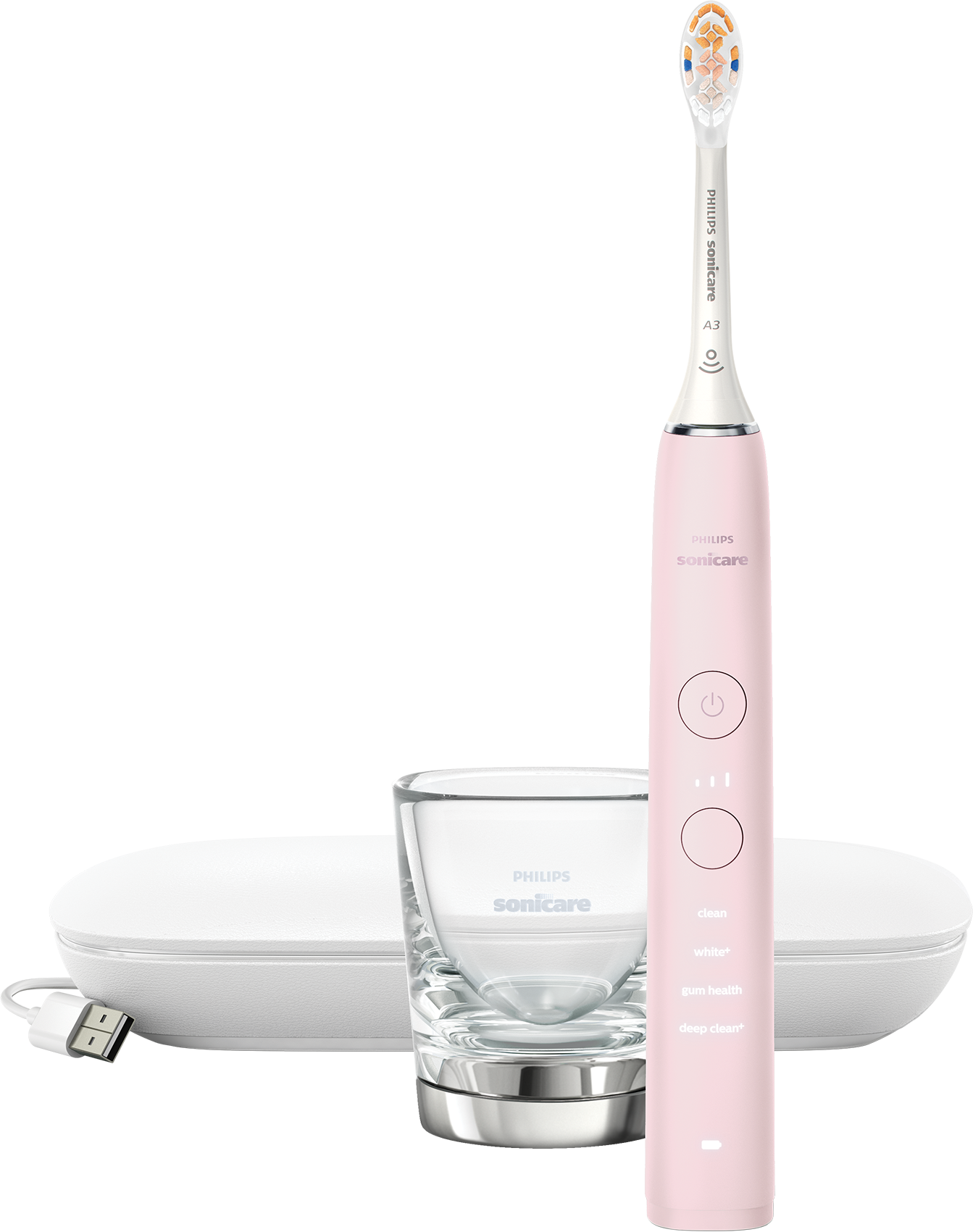 PHILIPS HX9911/21 Sonicare DiamondClean 9000 szónikus elektromos fogkefe, töltős tokkal és pohártöltővel