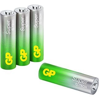 GP AA Alkaline Super 4 stuks Batterij
