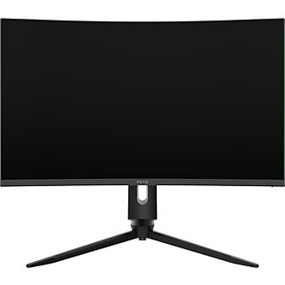 Monitor gaming - PEAQ PMO G271-CQK, 27", WQHD, 165 Hz, VA, Curvo, Altura ajustable, Negro