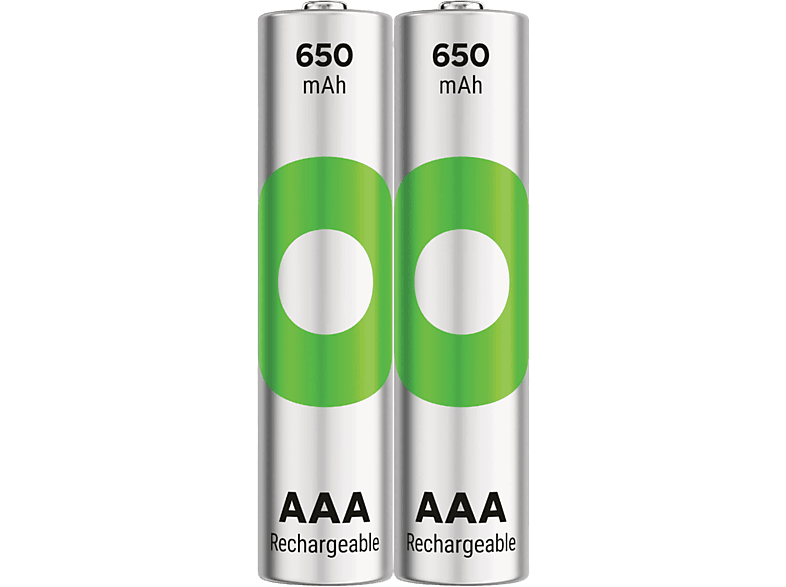 GP Recyko Aaa 650mah 2 Stuks Batterij afbeelding