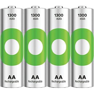 GP RECYKO AA 1300mAh 4 stuks Batterij