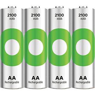 GP RECYKO AA 2100mAh 4 stuks Batterij