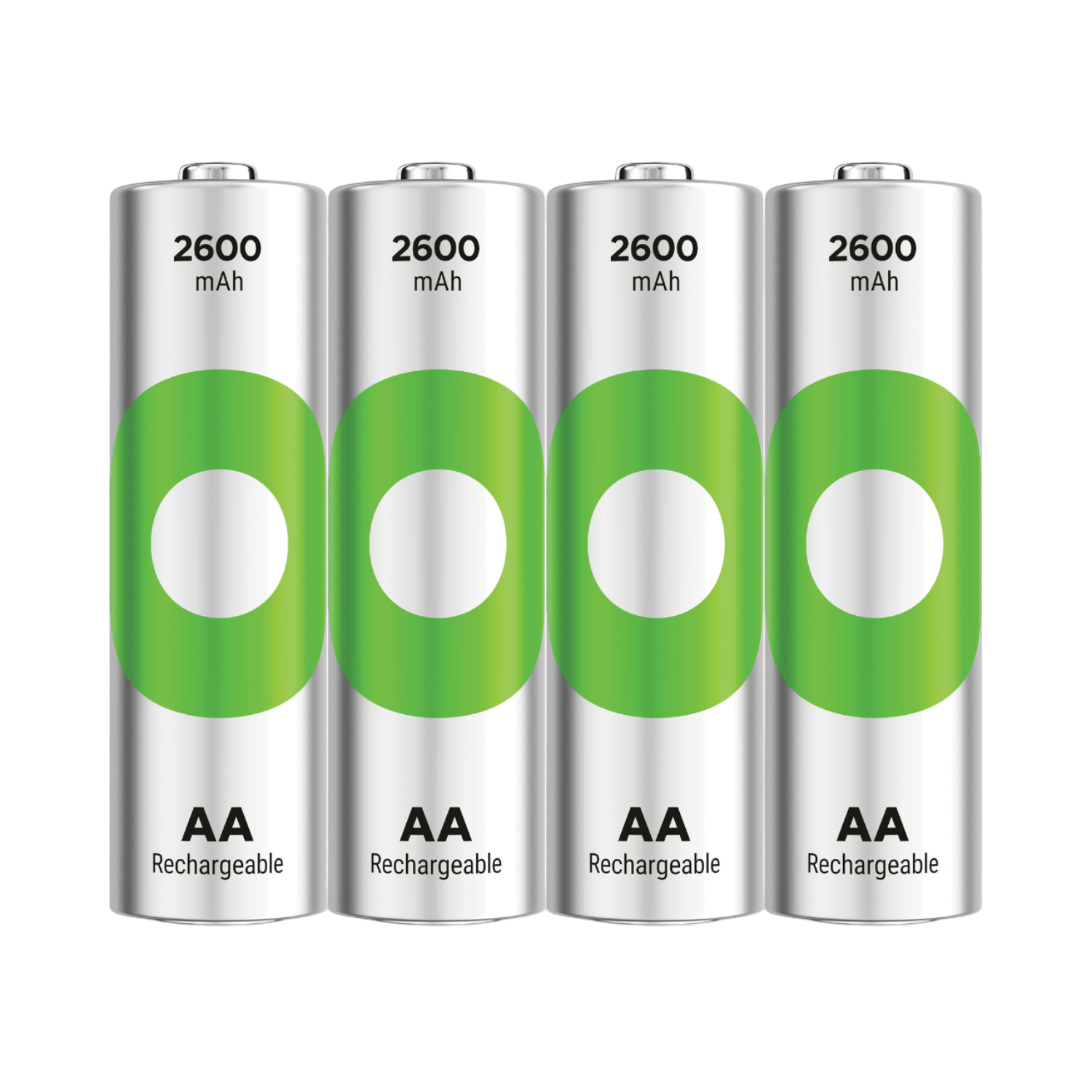 GP Recyko Aa 2600mah 4 Stuks Batterij