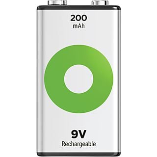 GP RECYKO 9V 200mAh 1st Batterij