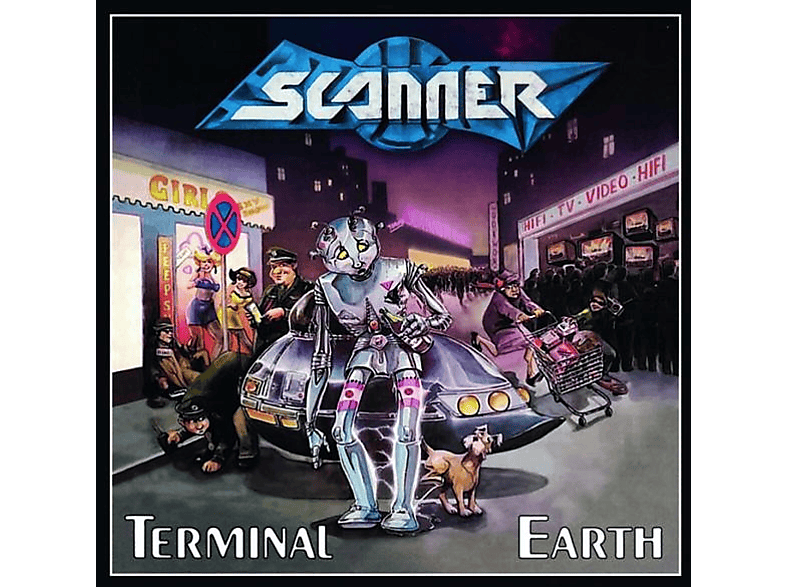 Scanner - Terminal Earth (Ltd. Blue Transparent LP) - (Vinyl)