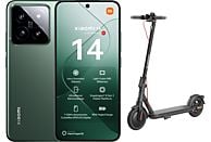 XIAOMI 14 + Electric Scooter 4 Lite Swiss Edition Bundle - Smartphone (6.36 ", 512 GB, Jade Green)