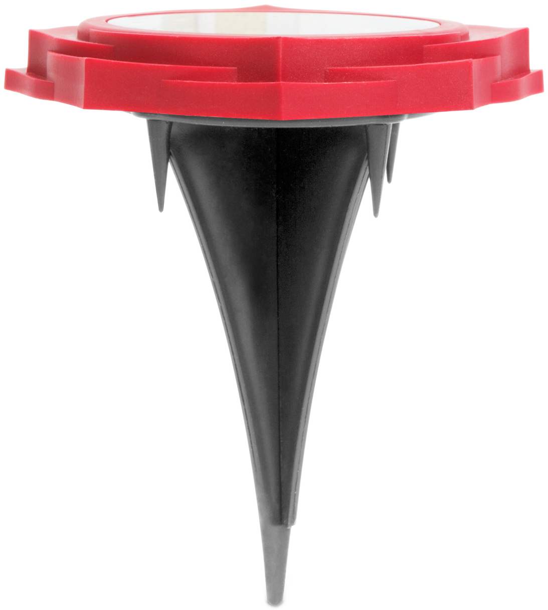 GARDEN OF EDEN Leszúrható szolár lámpa, piros, 115 x 23 mm, SMD hidegfehér LED (11767A)