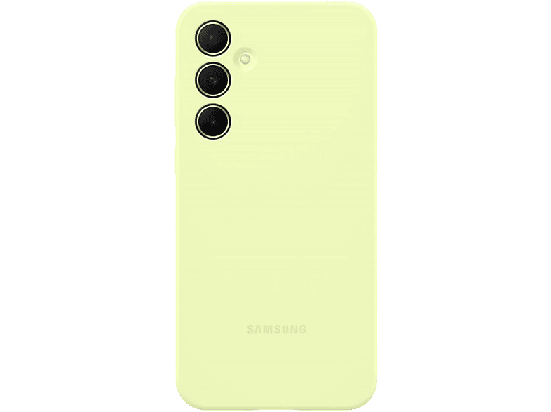 SAMSUNG Galaxy A55 5G szilikon védőtok, lime (EF-PA556TMEGWW)