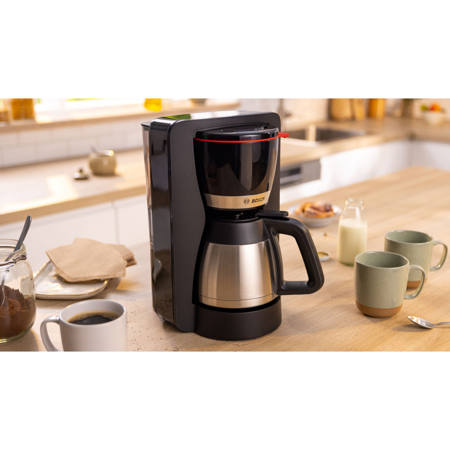 Bosch TKA6M273 Zwart/rvs Koffiefilter apparaat kopen