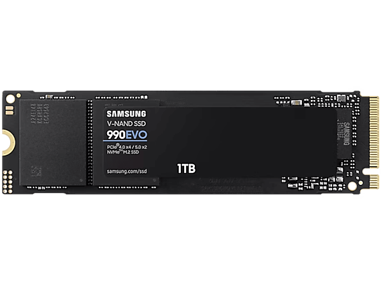 Samsung Interne Harde Schijf 1 Tb 990 Evo Nvme M.2 (mz-v9e1t0bw)