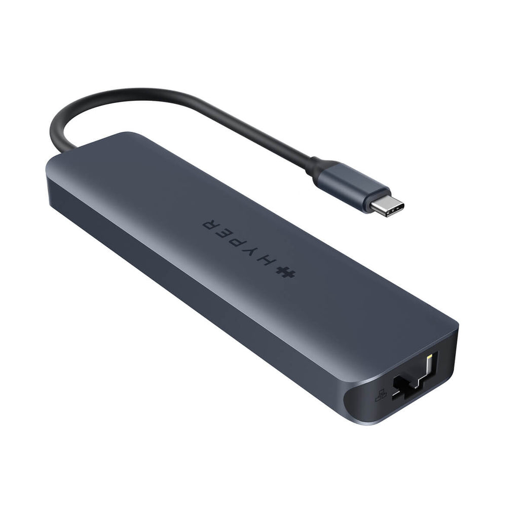 HYPER HD4003GL - Dockingstation (Blau)