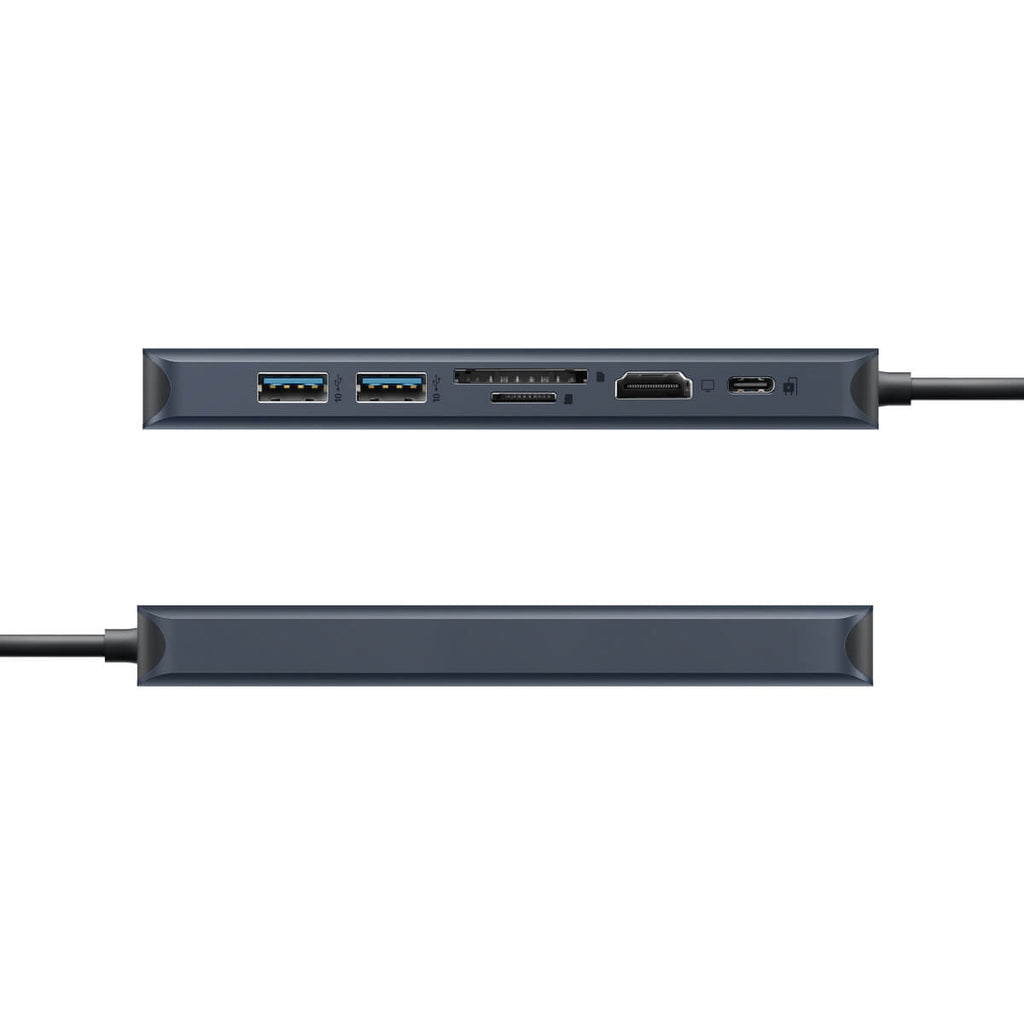 HYPER HD4003GL - Dockingstation (Blau)