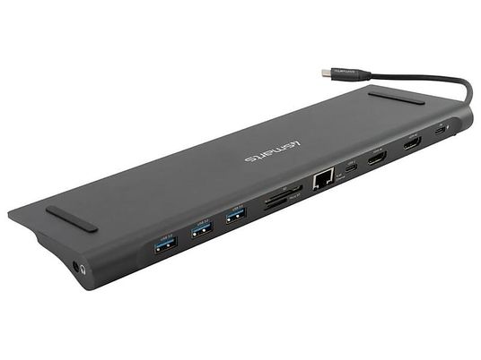 4SMARTS 540300 - Dockingstation + USB Hub (Silber)