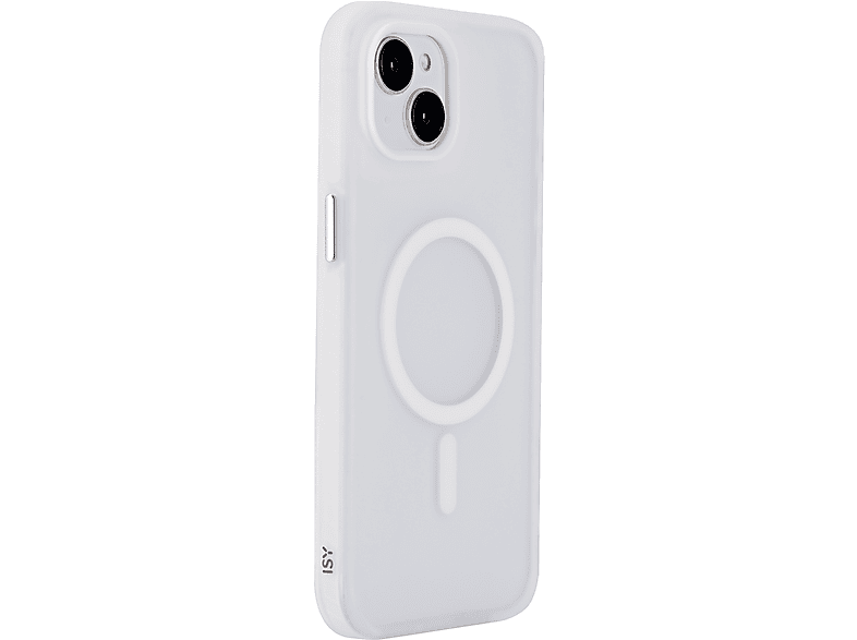 ISY ISC 2443 Backcover, für Apple iPhone 15, Smokey White; Handyhülle